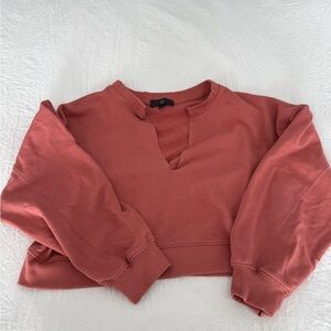 Missguided V-Neck Sweater in Rust